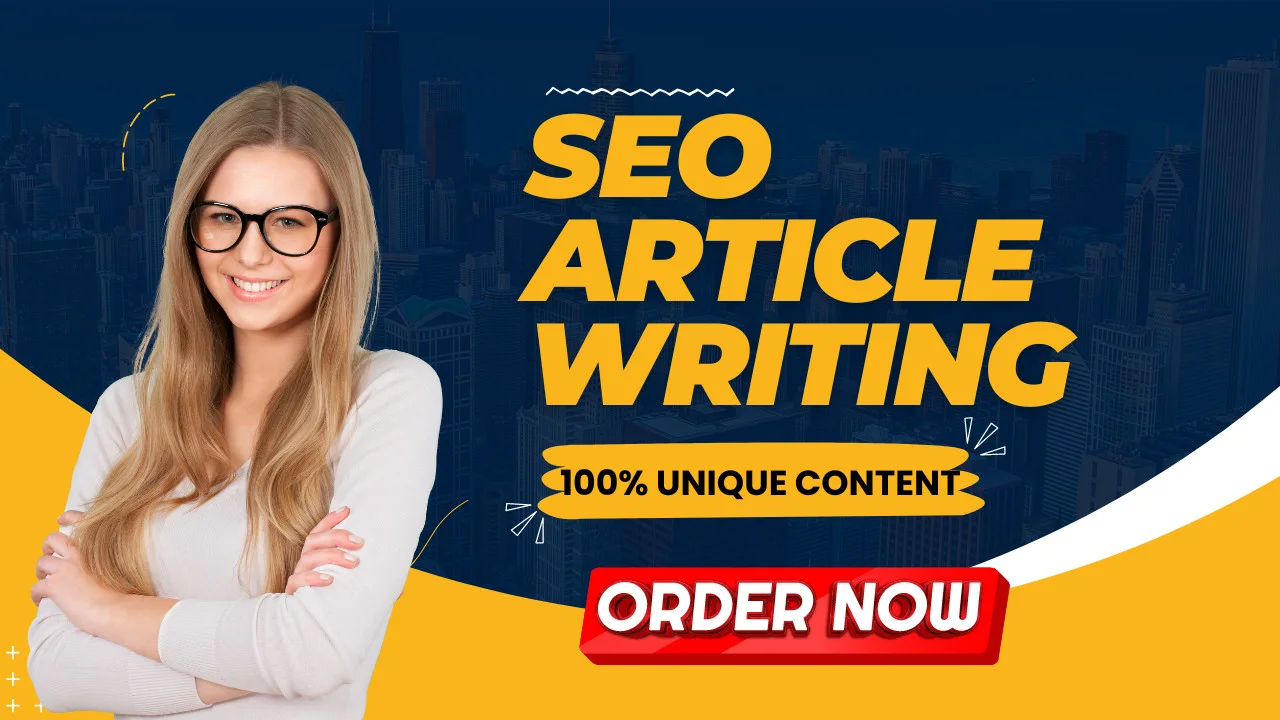 I will write 1 SEO articles and blog posts monthly with images