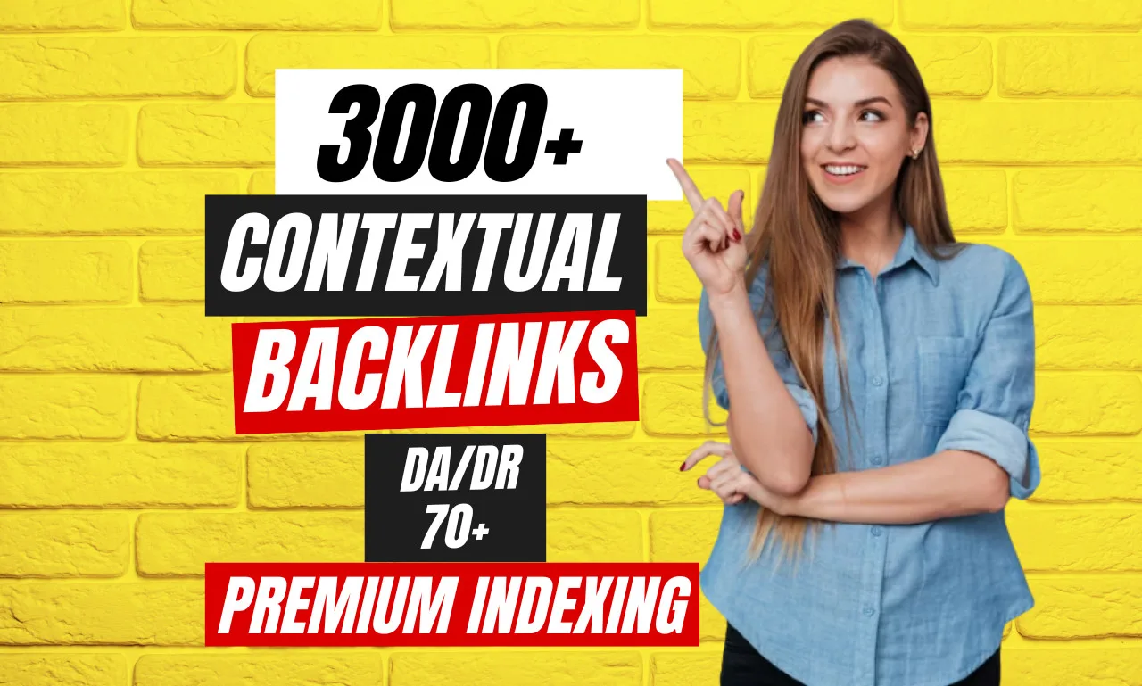 I will do high quality contextual seo dofollow backlinks